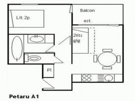 Rental Apartment Le Petaru/101 - Mribel, 0 Bedroom, 4 Persons Мерибель Экстерьер фото